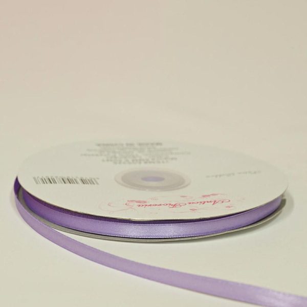 NASTRO DOPPIO RASO 6MM 50MT LAVANDA NASTRO DOPPIO RASO 6MM 50MT LAVANDA
