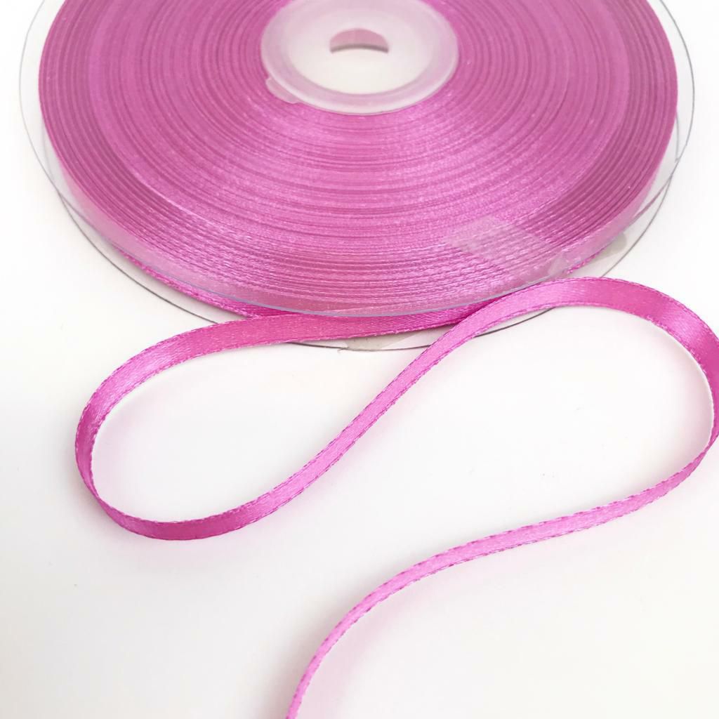 NASTRO DOPPIO RASO 6MM 50MT FUXIA NASTRO DOPPIO RASO 6MM 50MT FUXIA