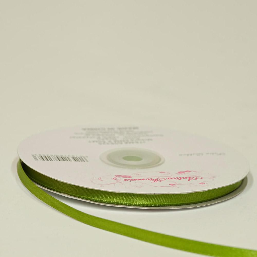 NASTRO DOPPIO RASO 6MM 50MT VERDE PRATO NASTRO DOPPIO RASO 6MM 50MT VERDE PRATO