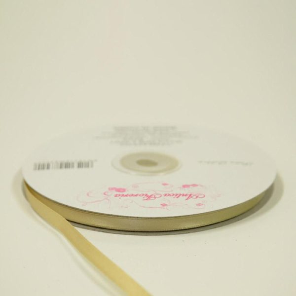 NASTRO DOPPIO RASO 6MM 50MT BEIGE NASTRO DOPPIO RASO 6MM 50MT BEIGE