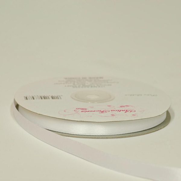 NASTRO DOPPIO RASO 10MM50MT BIANCO