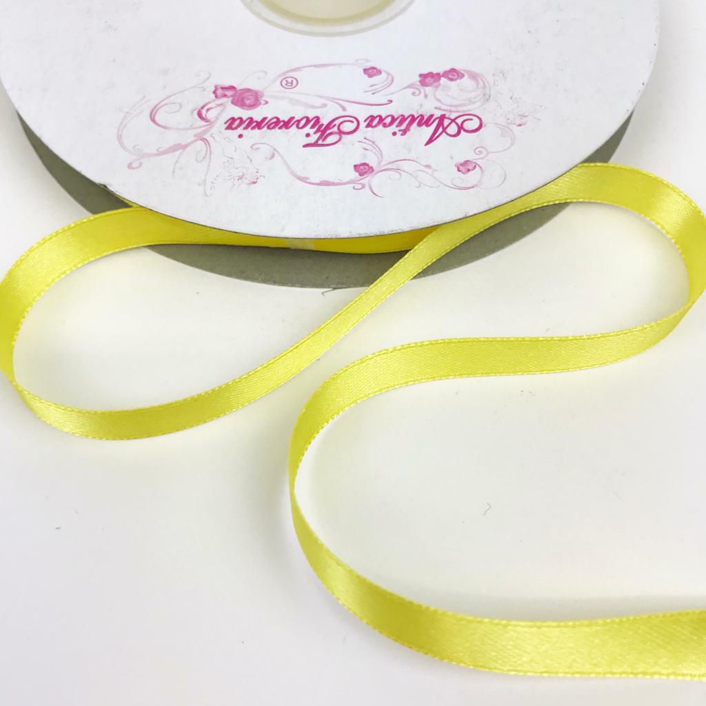 NASTRO DOPPIO RASO 10MM50MT GIALLO NASTRO DOPPIO RASO 10MM50MT GIALLO