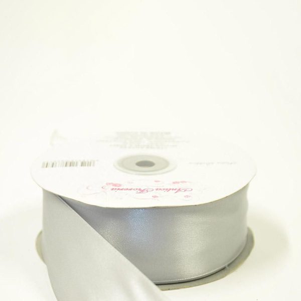 NASTRO DOPPIO RASO 38MM50MT ARGENTO NASTRO DOPPIO RASO 38MM50MT ARGENTO