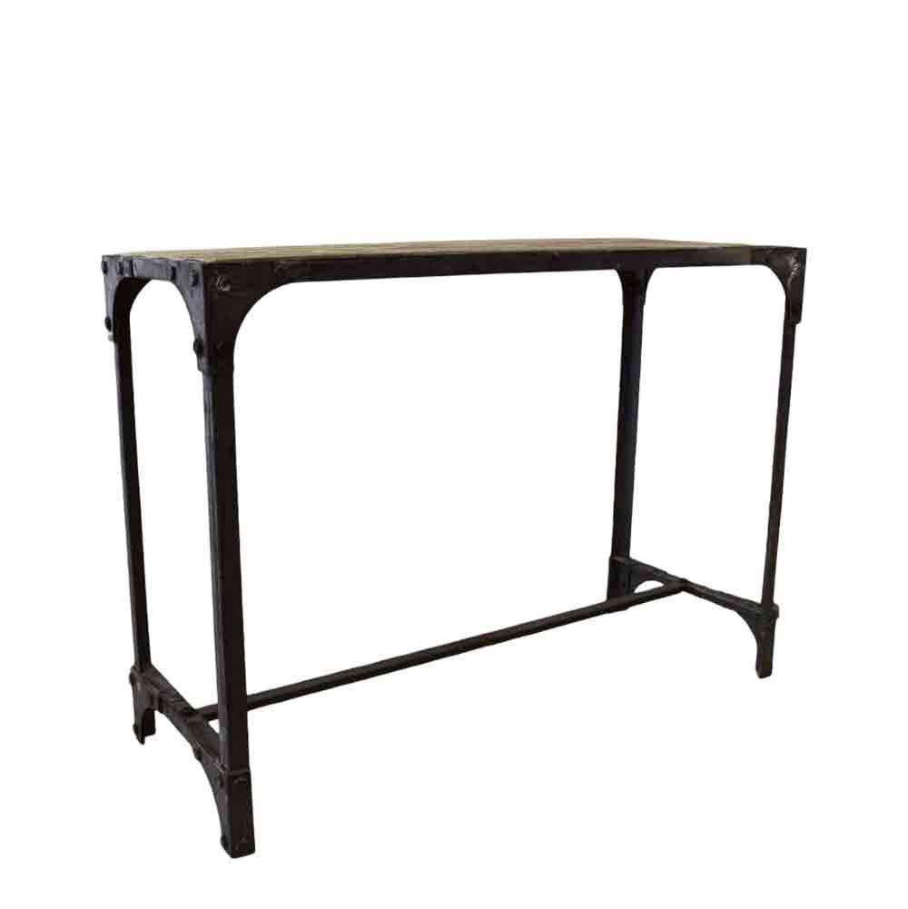 TAVOLO LEGNO/METALLO 109X43X79 CM TAVOLO LEGNO/METALLO 109X43X79 CM