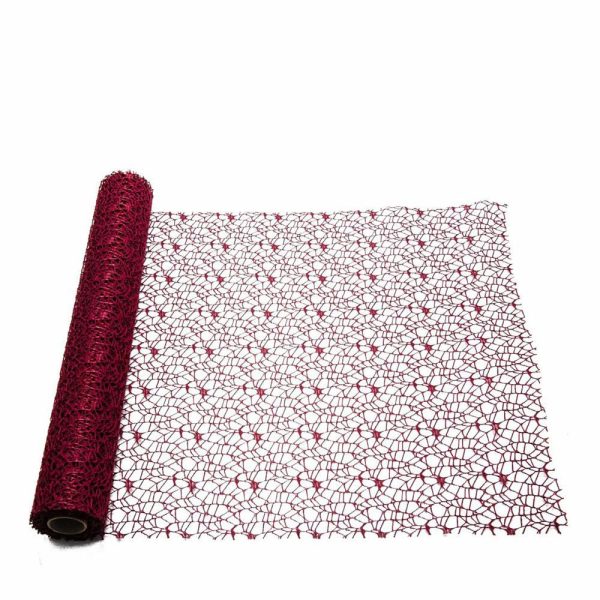 BOBINA POLYCOTTON CM.48X5YD BURGUNDY BOBINA POLYCOTTON CM.48X5YD BURGUNDY