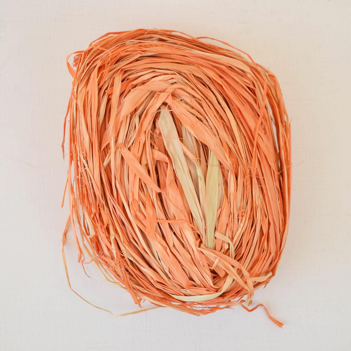 RAFIA CONFEZIONE GR.100ARANCIO RAFIA CONFEZIONE GR.100ARANCIO