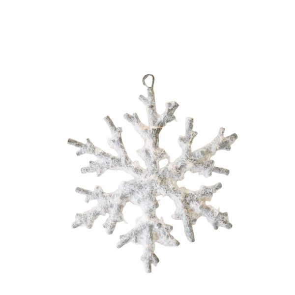 FIOCCO DI NEVE FOAM 15 CM BIANCO/MARRONE A. FIOCCO DI NEVE FOAM 15 CM BIANCO/MARRONE A.