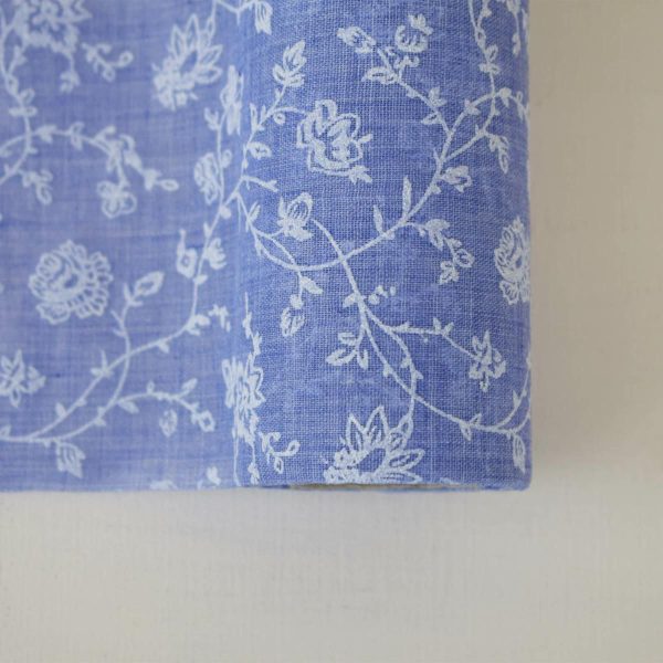 BOBINA COTTON PRINT CM.48X5YD LAVANDA/BLU