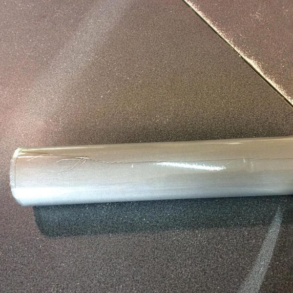 BOBINA TESSUTO SHANTUNGCM.48X3,5MT GRIGIO