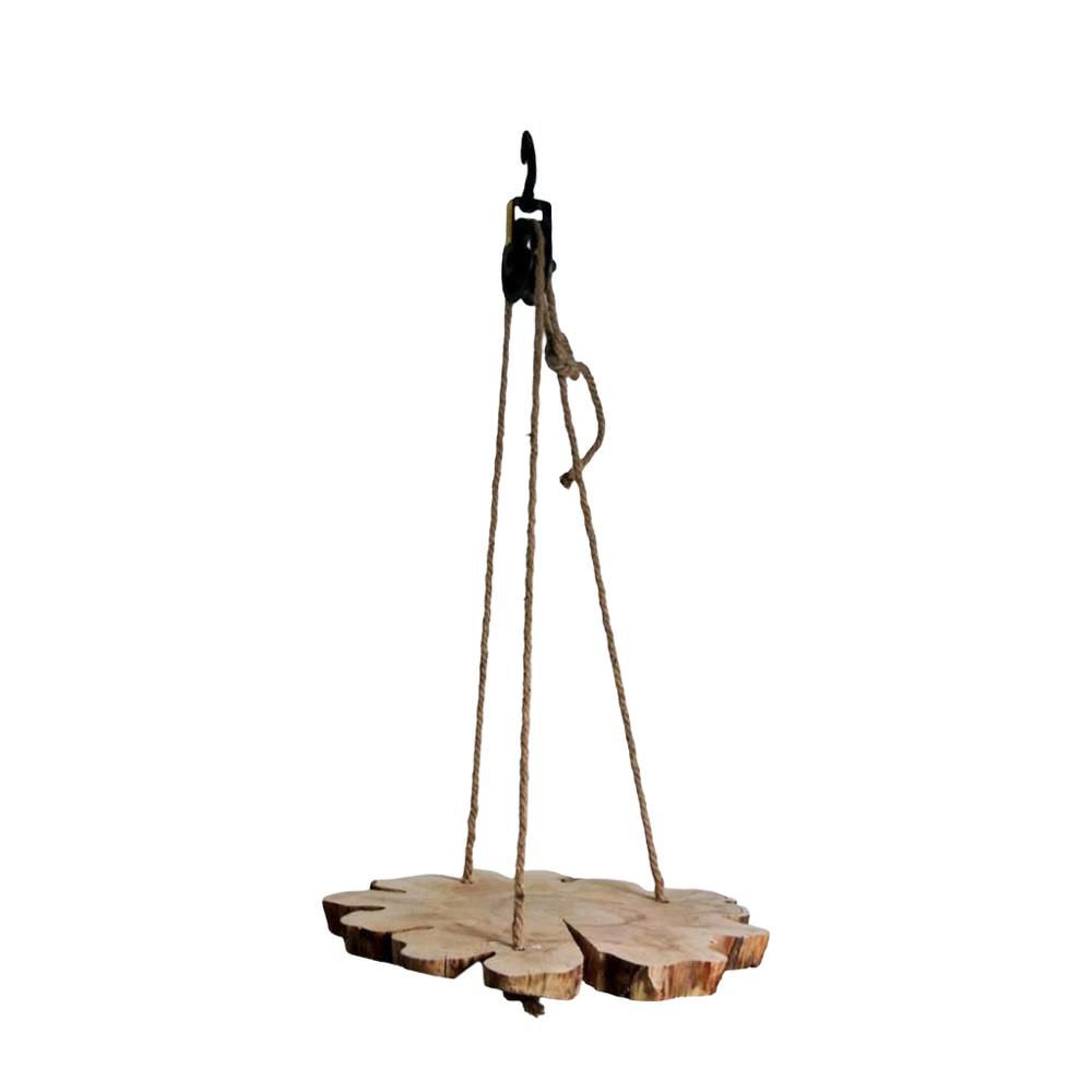 FETTA LEGNO D.50 CM C/CARRUCOLA NATURALE FETTA LEGNO D.50 CM C/CARRUCOLA NATURALE