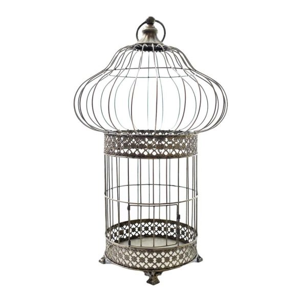 GABBIA METALLO D.38 CM H.63 CM GABBIA METALLO D.38 CM H.63 CM