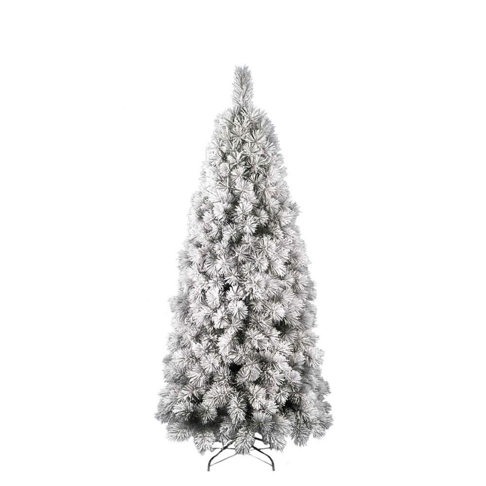 ALBERO NATALE MONTANA SLIM H.180 CM TIPS 447 INNEVATO ALBERO NATALE MONTANA SLIM H.180 CM TIPS 447 INNEVATO