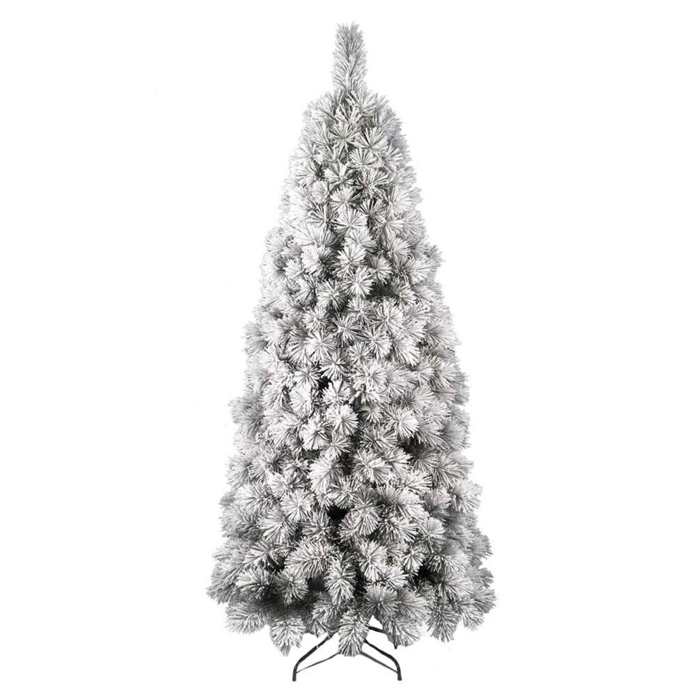 ALBERO NATALE MONTANA SLIM H.240 CM TIPS 910 INNEVATO ALBERO NATALE MONTANA SLIM H.240 CM TIPS 910 INNEVATO
