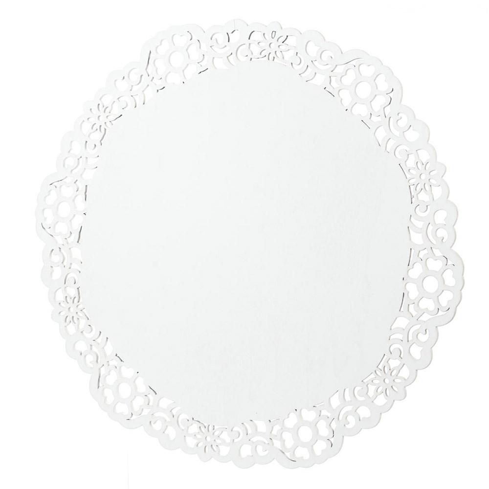 DECORO LEGNO D.39,5 BIANCO