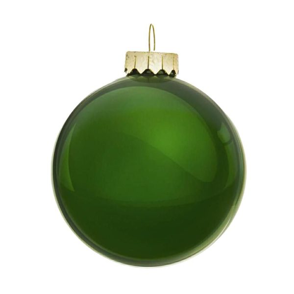 SET 16 SFERE VETRO MM.80 VERDE