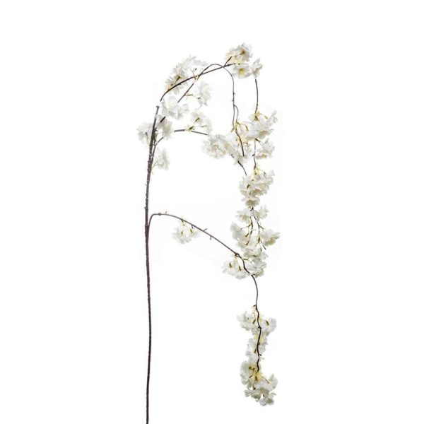 FIORE DI PESCO RAMO CM.120 BIANCO FIORE DI PESCO RAMO CM.120 BIANCO