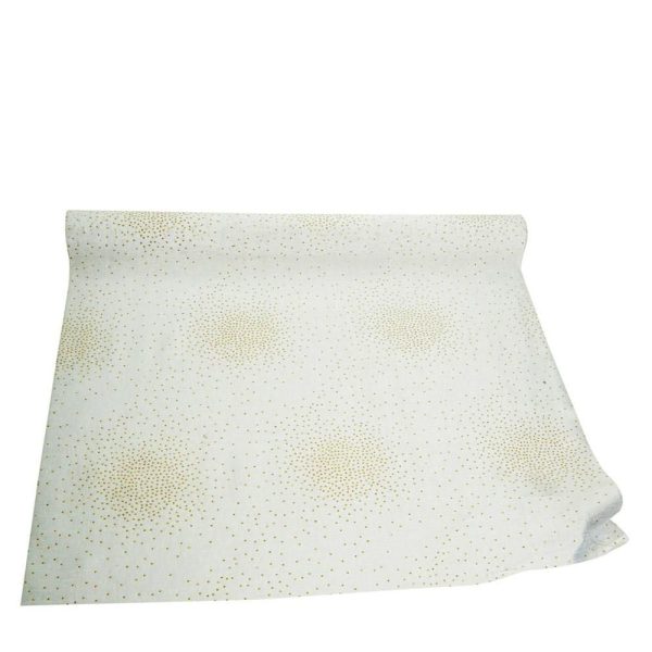 BOBINA SHANTUNG GLITTERCM.48X5YDS AVORIO BOBINA SHANTUNG GLITTERCM.48X5YDS AVORIO