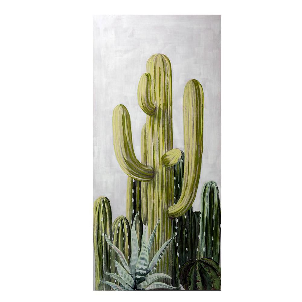PANNELLO AD OLIO DEC.CACTUS-B CM.90X190X3 PANNELLO AD OLIO DEC.CACTUS-B CM.90X190X3