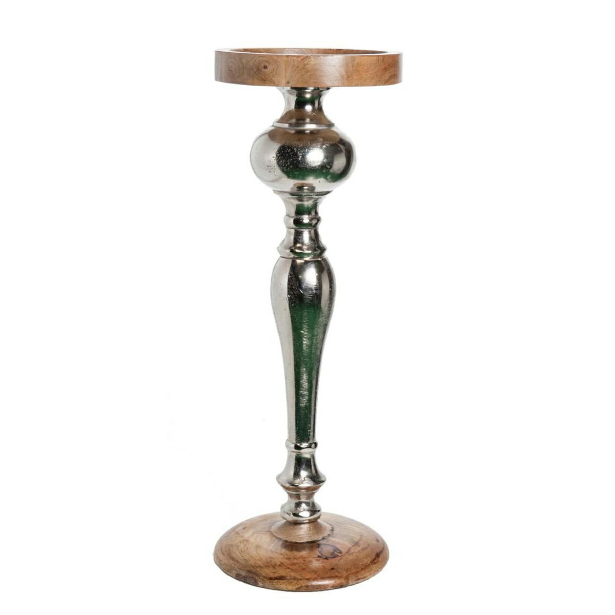 ALZATA ALLUMINIO/LEGNO D17 H63 ALZATA ALLUMINIO/LEGNO D17 H63