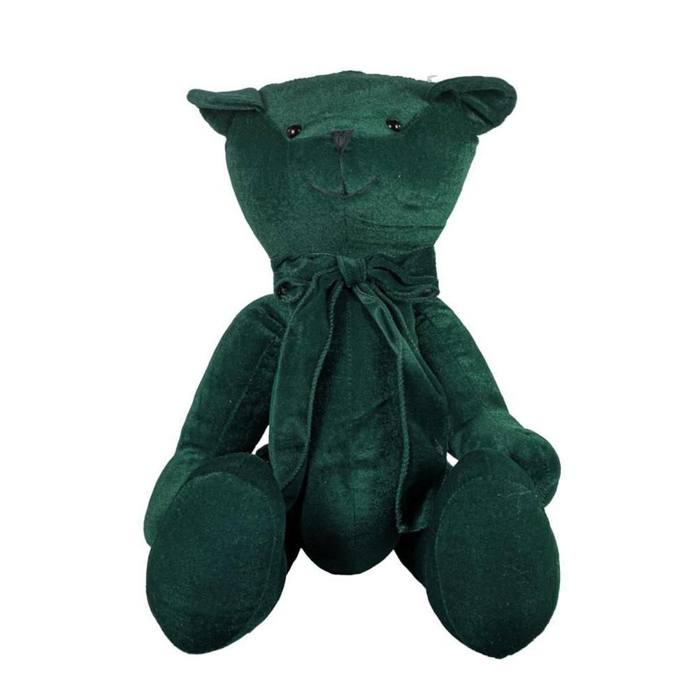 ORSACCHIOTTO VELLUTO H.50 CM VERDE