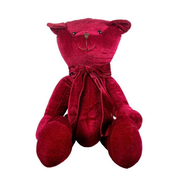 ORSACCHIOTTO VELLUTO H.50 CM BURGUNDY ORSACCHIOTTO VELLUTO H.50 CM BURGUNDY