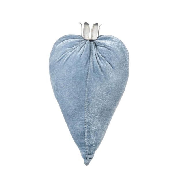 CUORE VELLUTO H.25 CM CELESTE CUORE VELLUTO H.25 CM CELESTE