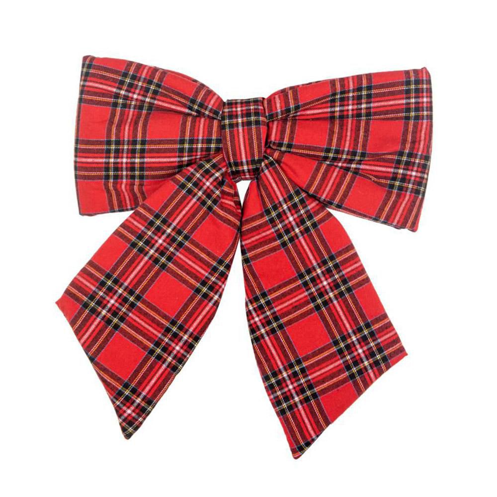 FIOCCO TARTAN 40X40 CM ROSSO