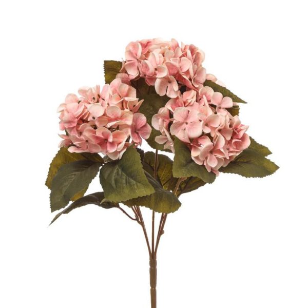 HYDRANGEA BOUQUET 5X CM.43 ROSA HYDRANGEA BOUQUET 5X CM.43 ROSA