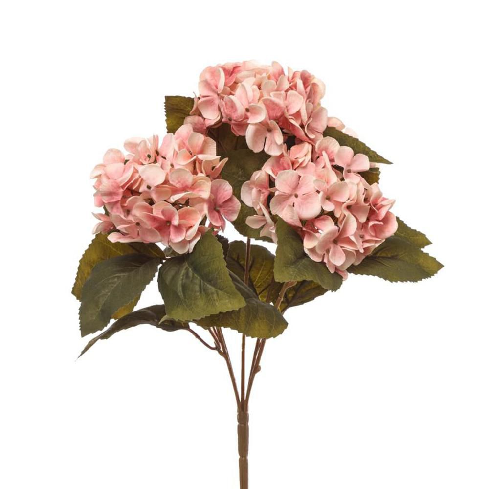 HYDRANGEA BOUQUET 5X CM.43 ROSA HYDRANGEA BOUQUET 5X CM.43 ROSA