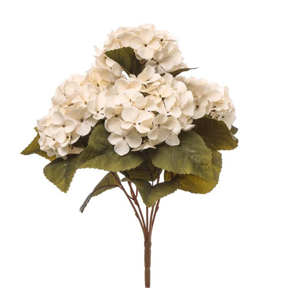 HYDRANGEA BOUQUET 5X CM.43 CREMA HYDRANGEA BOUQUET 5X CM.43 CREMA