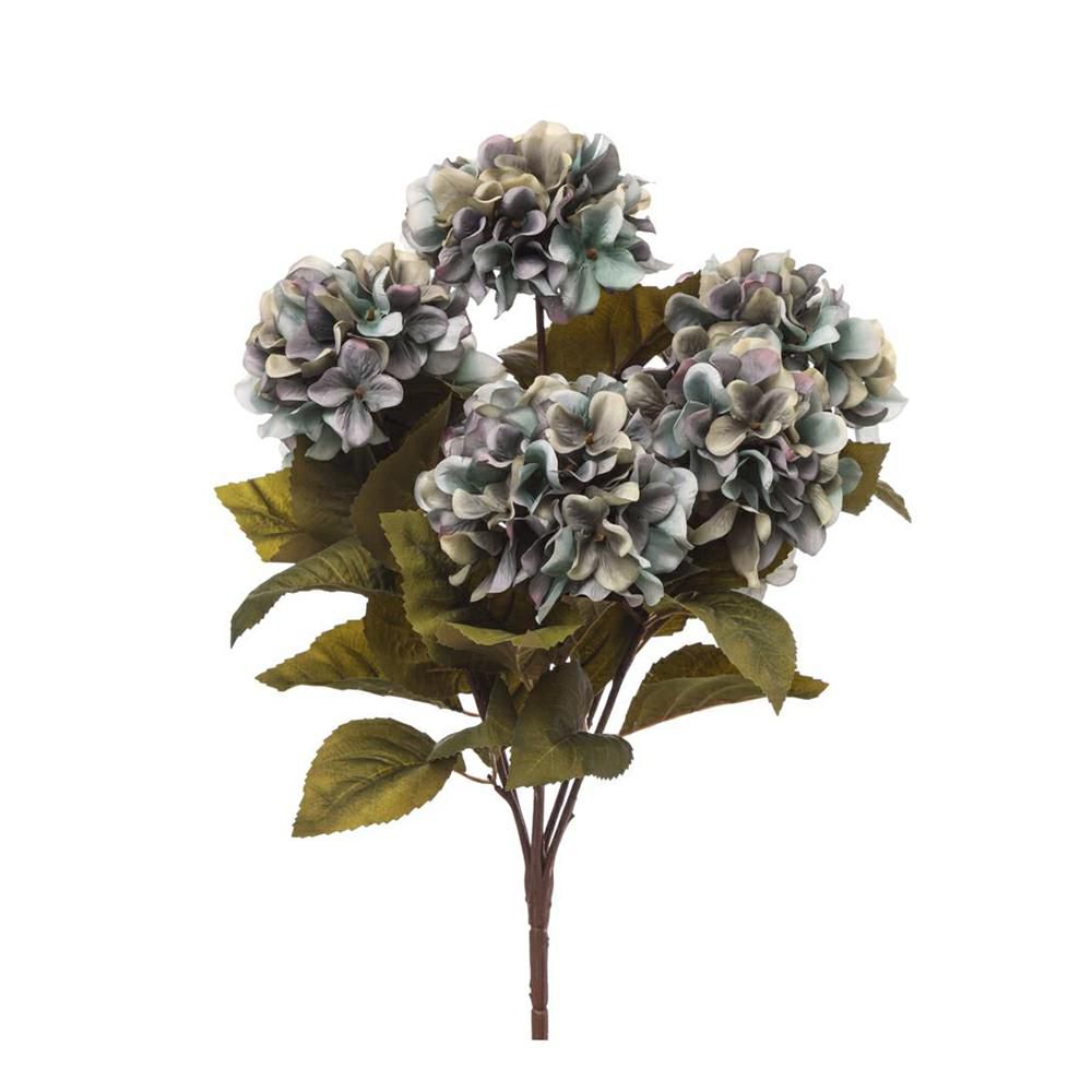 HYDRANGEA BOUQUET 7X CM.53 BLU HYDRANGEA BOUQUET 7X CM.53 BLU