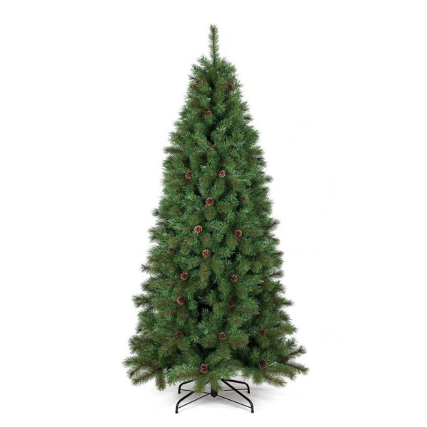 ALBERO NATALE MINNESOTAH.300 D.167 CM TIPS 2622 VERDE ALBERO NATALE MINNESOTAH.300 D.167 CM TIPS 2622 VERDE