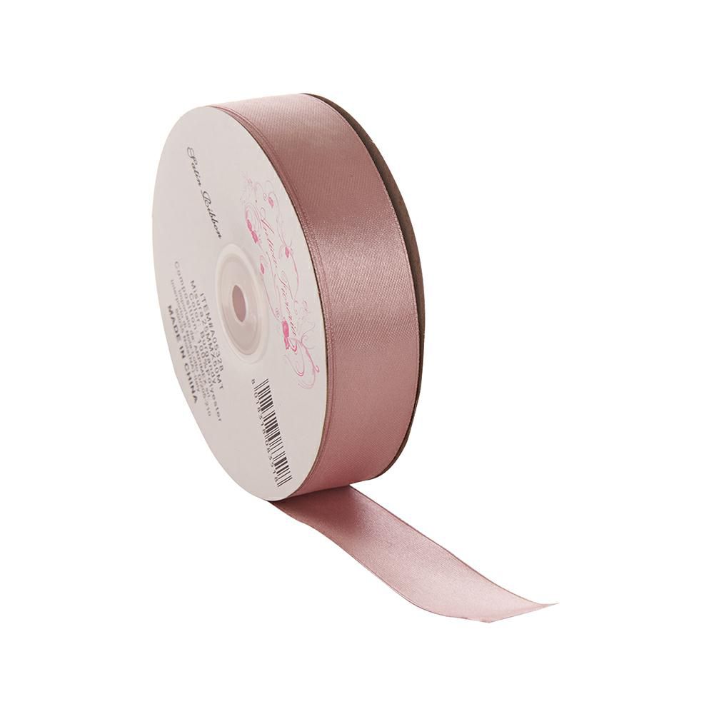 NASTRO DOPPIO RASO 25MM50MT ROSA POLVEROSO NASTRO DOPPIO RASO 25MM50MT ROSA POLVEROSO