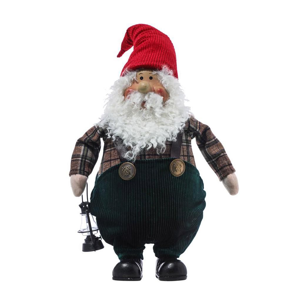 GNOMO C/LANTERNA H.51 CM ROSSO/VERDE GNOMO C/LANTERNA H.51 CM ROSSO/VERDE