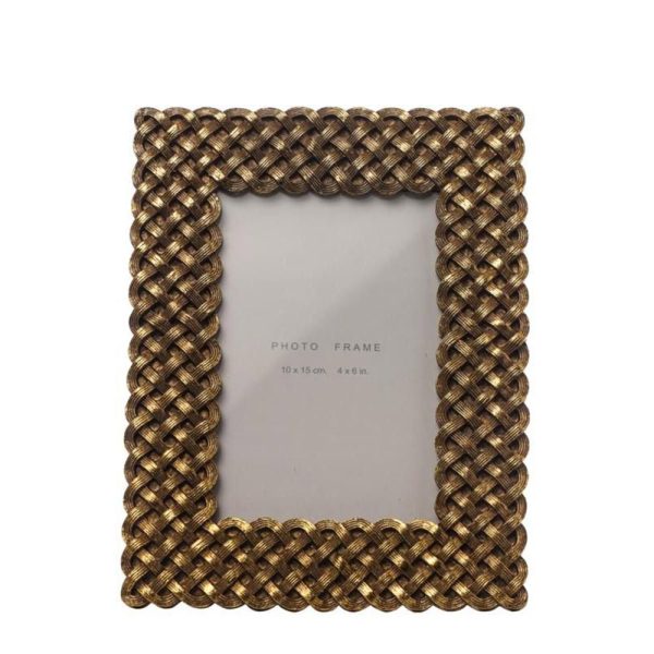 PORTAFOTO POLIRESINA 16,5X1,5X22 CM ORO PORTAFOTO POLIRESINA 16,5X1,5X22 CM ORO