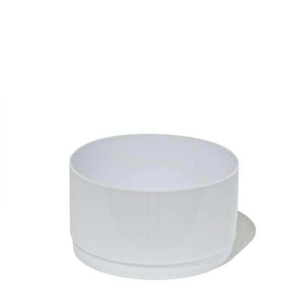 CIOTOLA PLASTICA TRADITIONAL D.10 CM H.5,5 CM CONF.PZ.14 BIANCO CIOTOLA PLASTICA TRADITIONAL D.10 CM H.5,5 CM CONF.PZ.14 BIANCO