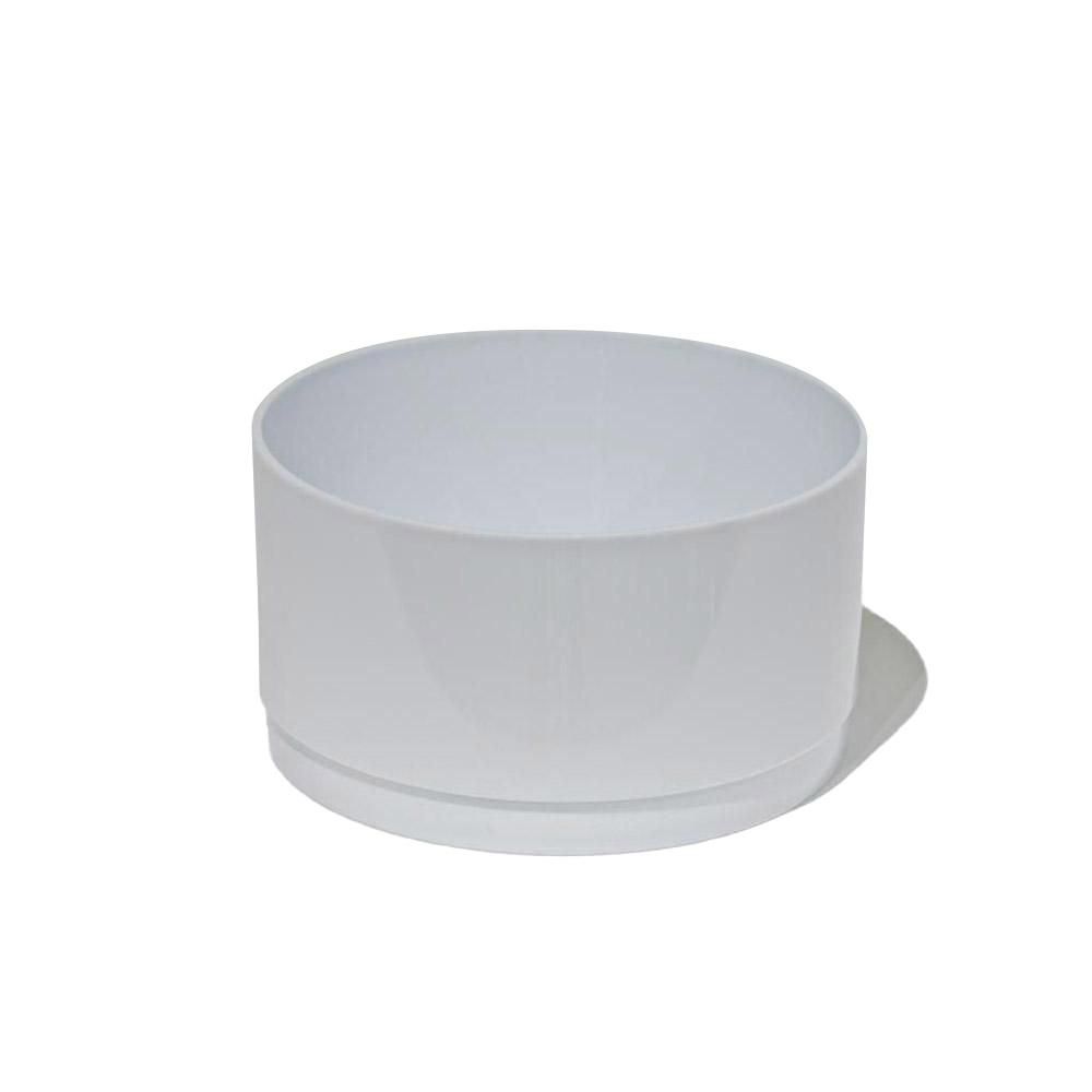 CIOTOLA PLASTICA TRADITIONAL D.13 CM H.7 CM CONF.PZ.6 BIANCO CIOTOLA PLASTICA TRADITIONAL D.13 CM H.7 CM CONF.PZ.6 BIANCO