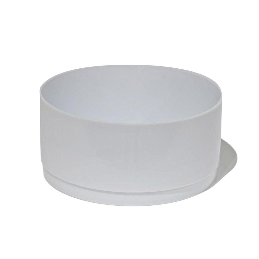 CIOTOLA PLASTICA TRADITIONAL D.17 CM H.8 CM CONF.PZ.6 BIANCO CIOTOLA PLASTICA TRADITIONAL D.17 CM H.8 CM CONF.PZ.6 BIANCO