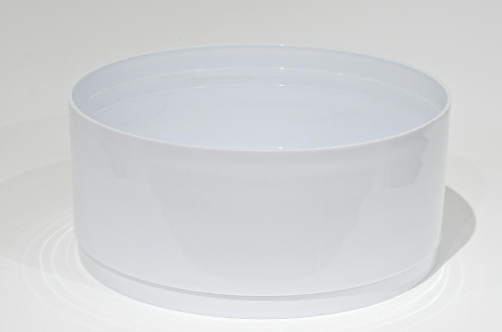 CIOTOLA PLASTICA TRADITIONAL D.26 CM H.11,5 CM CONF.PZ.4 BIANCO CIOTOLA PLASTICA TRADITIONAL D.26 CM H.11,5 CM CONF.PZ.4 BIANCO