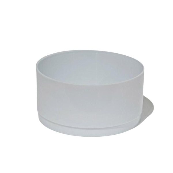 CIOTOLA PLASTICA TRADITIONAL D.15 CM H.7,5 CM CONF.PZ.6 BIANCO CIOTOLA PLASTICA TRADITIONAL D.15 CM H.7,5 CM CONF.PZ.6 BIANCO