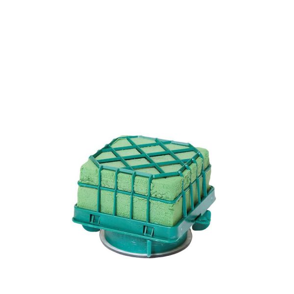 GABBIETTA VENTOSA FLOR C/SPUGNA 10X10X9 CM VERDE GABBIETTA VENTOSA FLOR C/SPUGNA 10X10X9 CM VERDE