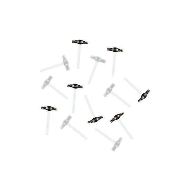 SPILLA PLASTICA 4,2X2,5CM CONF.PZ.50 FLOR CLIP TRASPARENTE SPILLA PLASTICA 4,2X2,5CM CONF.PZ.50 FLOR CLIP TRASPARENTE