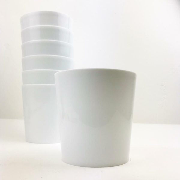VASO PLASTICA DECOR MINI TONDO D.13 CM H.13 CM CONF.PZ.7 BIANCO VASO PLASTICA DECOR MINI TONDO D.13 CM H.13 CM CONF.PZ.7 BIANCO