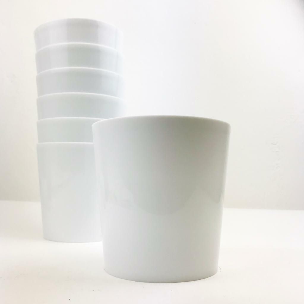 VASO PLASTICA DECOR MINI TONDO D.13 CM H.13 CM CONF.PZ.7 BIANCO VASO PLASTICA DECOR MINI TONDO D.13 CM H.13 CM CONF.PZ.7 BIANCO