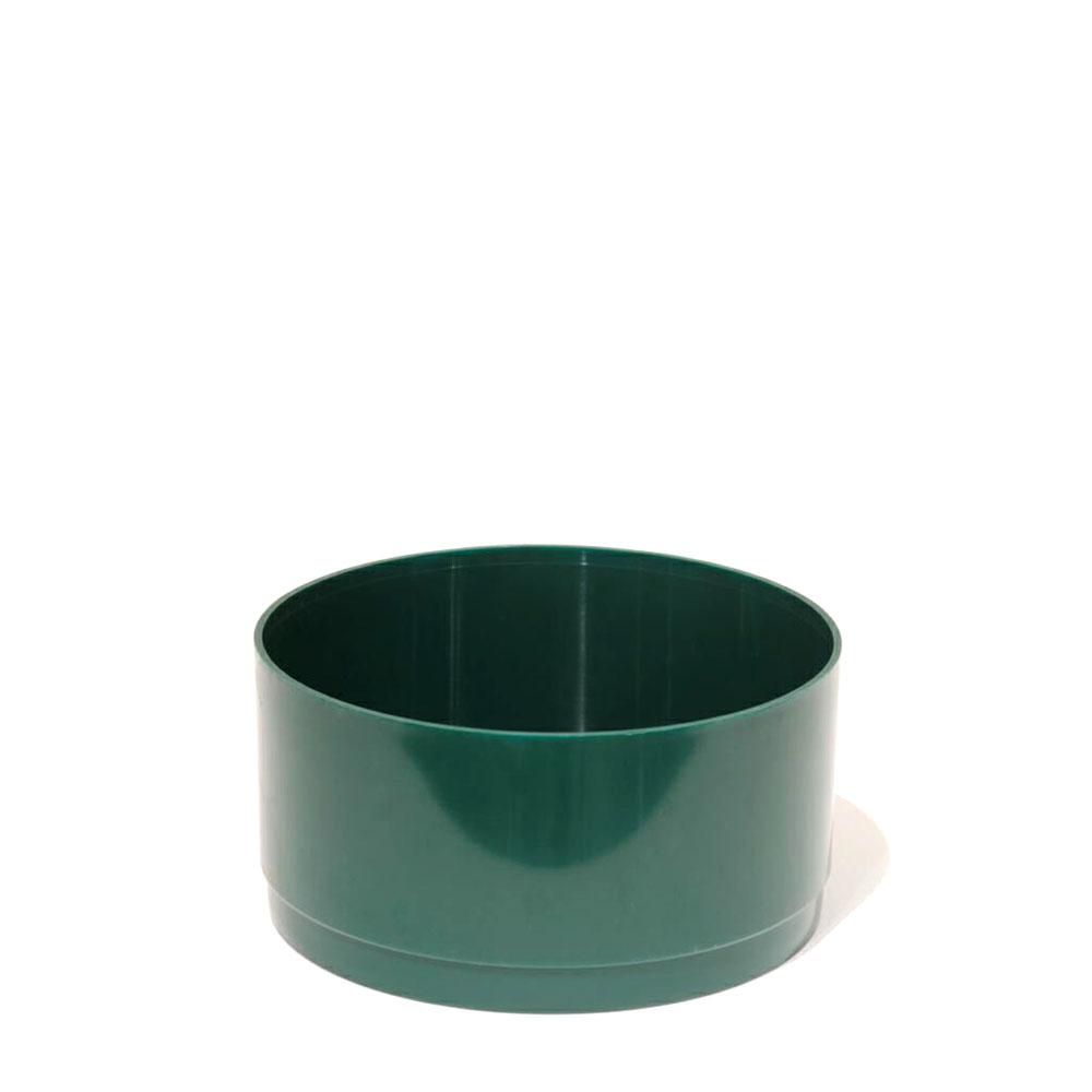 CIOTOLA PLASTICA TRADITIONAL D.15 CM H.7,5 CM CONF.PZ.6 VERDE CIOTOLA PLASTICA TRADITIONAL D.15 CM H.7,5 CM CONF.PZ.6 VERDE