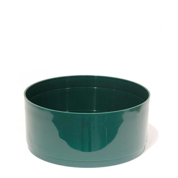 CIOTOLA PLASTICA TRADITIONAL D.20 CM H.9 CM CONF.PZ.5 VERDE CIOTOLA PLASTICA TRADITIONAL D.20 CM H.9 CM CONF.PZ.5 VERDE