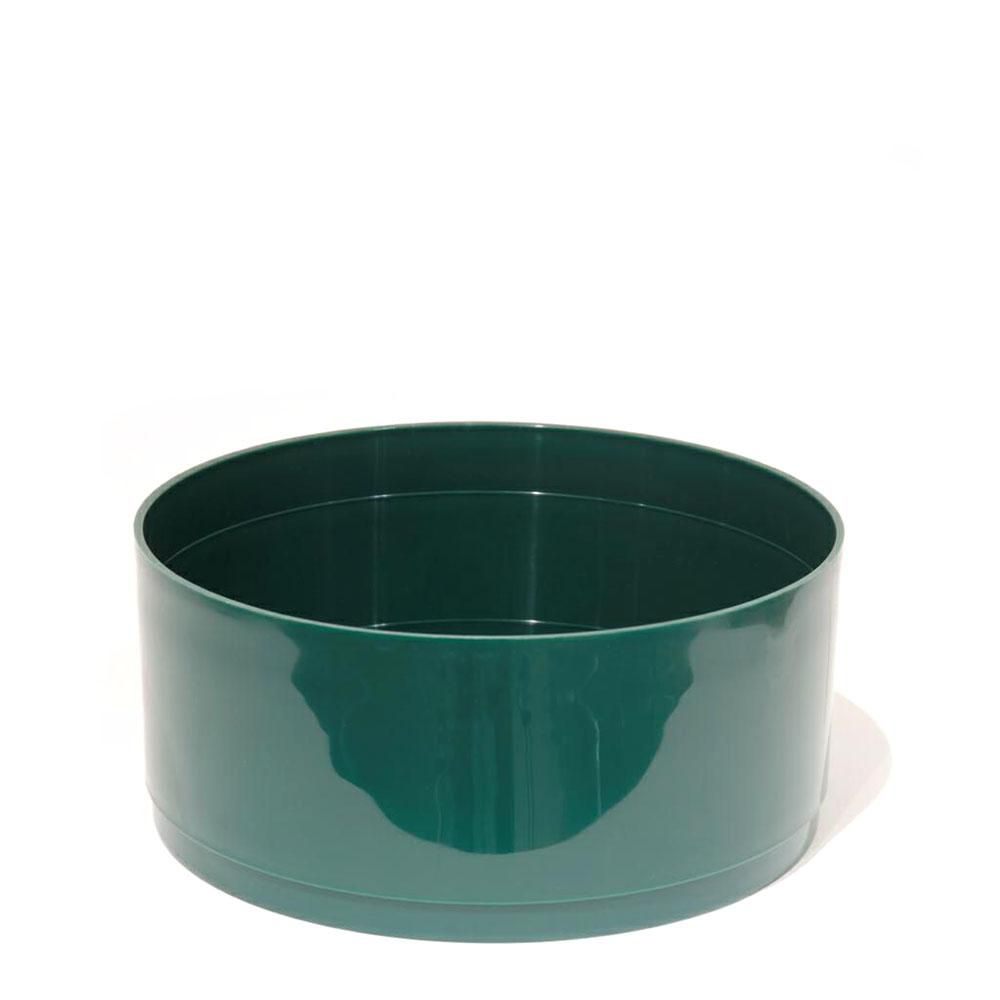 CIOTOLA PLASTICA TRADITIONAL D.20 CM H.9 CM CONF.PZ.5 VERDE CIOTOLA PLASTICA TRADITIONAL D.20 CM H.9 CM CONF.PZ.5 VERDE