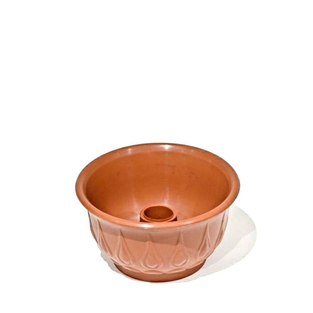 VASO COPPA PLASTICA TONDO D.8 CM H.4,5 CM CONF.PZ30 MARRONE VASO COPPA PLASTICA TONDO D.8 CM H.4,5 CM CONF.PZ30 MARRONE