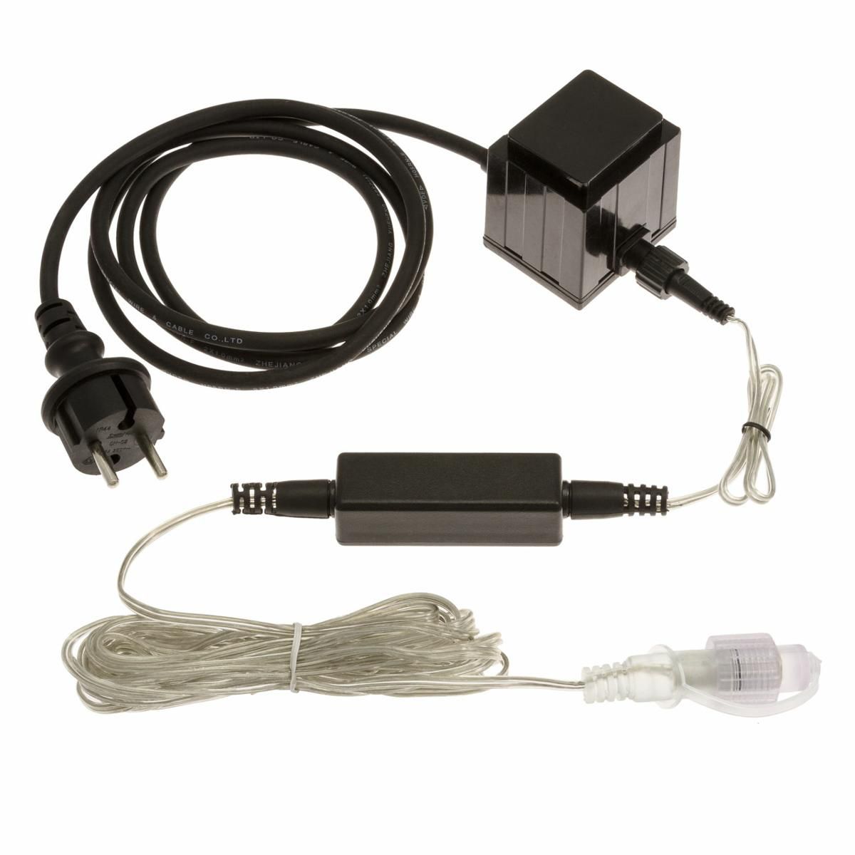 TRASFORMATORE X TENDA LUCI 1X H.3 MT L.FISSA FINO A 4 TENDE