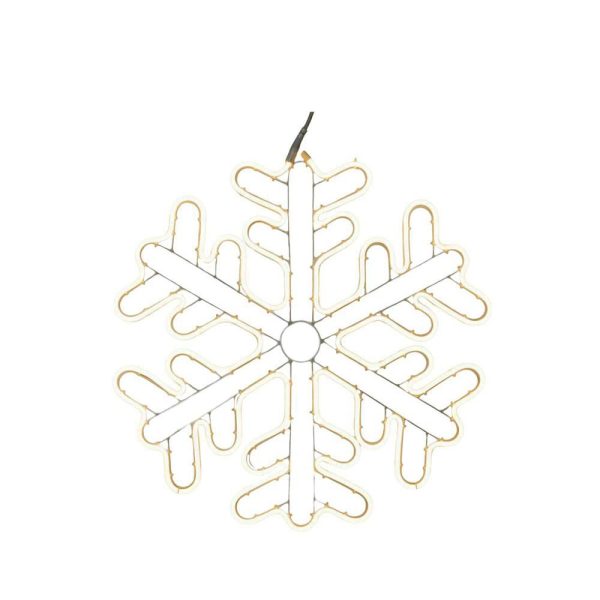 CRISTALLO NEVE 720 LED D.60 CM NEON BIF. 230V L/CALDA ESTERNO CRISTALLO NEVE 720 LED D.60 CM NEON BIF. 230V L/CALDA ESTERNO